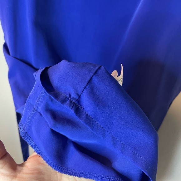 Gap women’s fully lined royal blue belted shift dress size medium - Picture 6 of 6